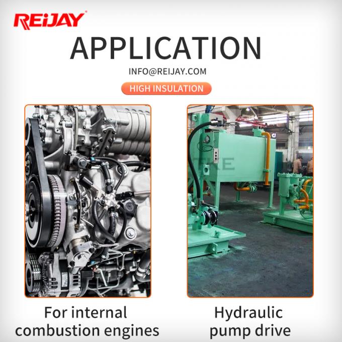 Vibration Reduction SAE Flywheel Coupling For Hydraulic Pump Engine