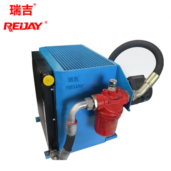 850L/Min Marine Oil Cooler Plate And Fin Transmission Cooler 500 KW